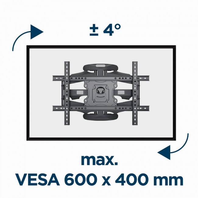 Gembird WM-75ST-01 TV mount/stand 190.5 cm (75 Gembird WM-75ST-01 TV mount/stand 190.5 cm (75