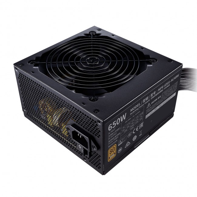 Cooler Master MWE 650 Bronze 230V V2 power supply unit 650 W 24-pin ATX ATX Black Cooler Master MWE 650 Bronze 230V V2 power supply unit 650 W 24-pin ATX ATX Black