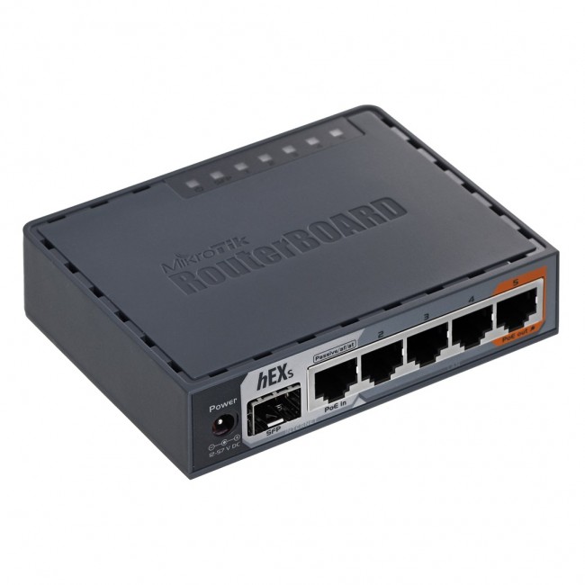 Mikrotik hEX S wired router Gigabit Ethernet Black Mikrotik hEX S wired router Gigabit Ethernet Black