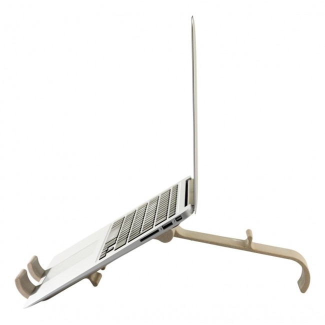 R-Go Tools Laptop and tablet stand R-Go Treepod, ergonomic and modular, adjustable, biobased R-Go Tools Laptop and tablet stand R-Go Treepod, ergonomic and modular, adjustable, biobased