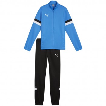 Puma Team Rise Tracksuit Blue & Black 658655 02 164cm