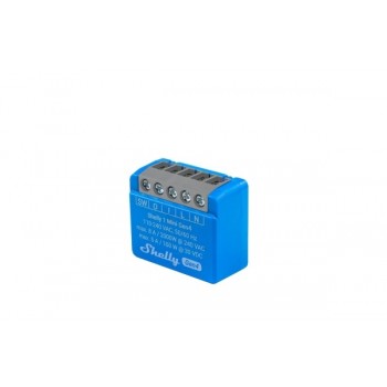 Shelly 1 Mini Gen4 Smart switch 1P Blue