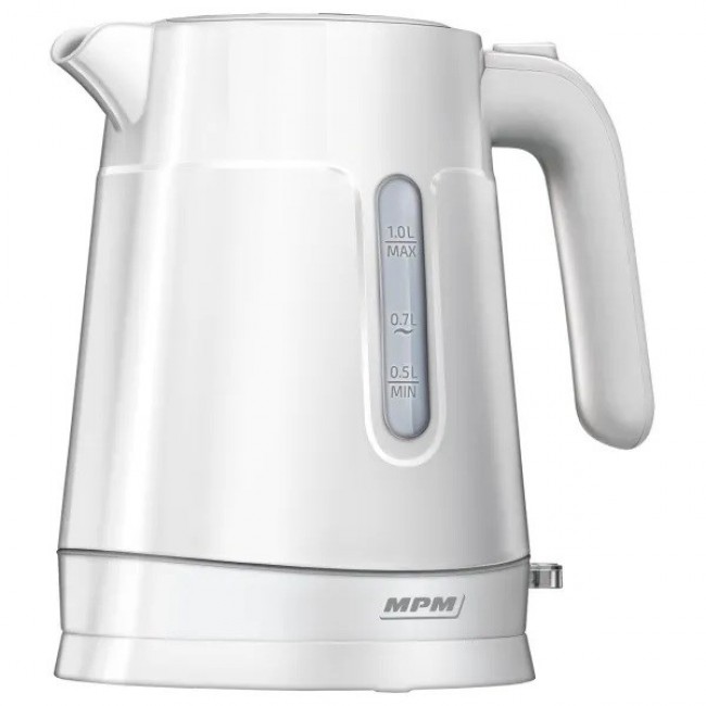 MPM MCZ-119 electric kettle 1 L 2200 W White MPM MCZ-119 electric kettle 1 L 2200 W White
