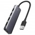 Ugreen Hub 4-in-1 USB-C Adapter to 4 USB 3.0 + USB-C Grey