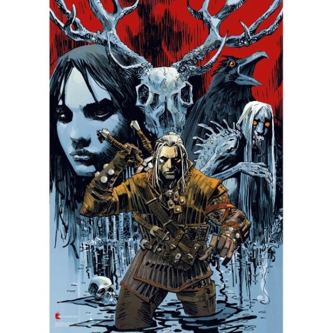Puzzle Good Loot Comic Book - The Witcher: House of Glass 1000 pc(s)