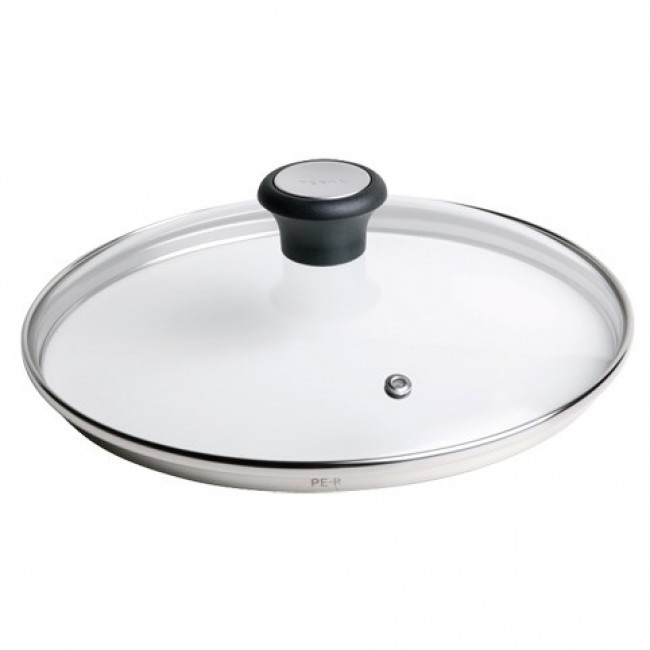 Tefal 28097612 pan lid Round Black, Stainless steel, Transparent Tefal 28097612 pan lid Round Black, Stainless steel, Transparent