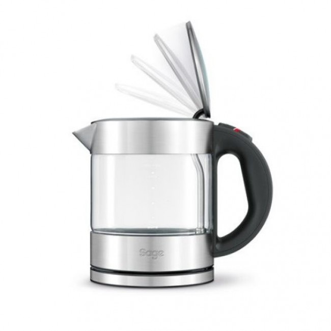 Sage the Compact Kettle Pure electric kettle 1 L 2400 W Black, Silver, Transparent