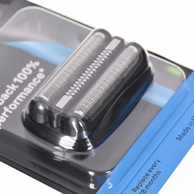 BRAUN Series replacement blades, black