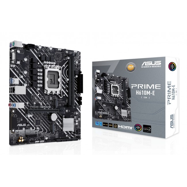 ASUS PRIME H610M-E-CSM Intel H610 LGA 1700 micro ATX