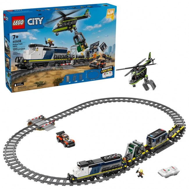 LEGO CITY 60508 Police Train Heist LEGO CITY 60508 Police Train Heist