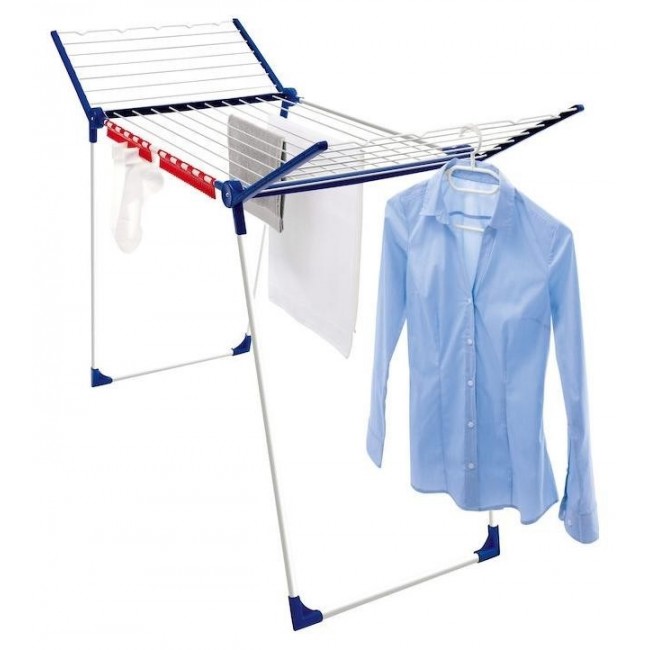 Leifheit 81520 laundry drying rack Pegasus 200 Solid Blue, White