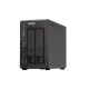 QNAP TS-253E NAS Tower Intel Celeron J6412 8 GB 0 TB QNAP QTS Black