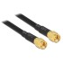 DeLOCK 88891 coaxial cable LMR195 5 m Black