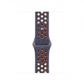 Apple MYJX3ZM/A smart wearable accessory Band Blue, Orange Fluoroelastomer Apple MYJX3ZM/A smart wearable accessory Band Blue, Orange Fluoroelastomer