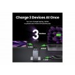 Ugreen Nexode Pro EU 3-Port GaN PD Fast Charger With USB-C Cable Universal Black, Grey AC Fast charging Indoor Ugreen Nexode Pro EU 3-Port GaN PD Fast Charger With USB-C Cable Universal Black, Grey AC Fast charging Indoor