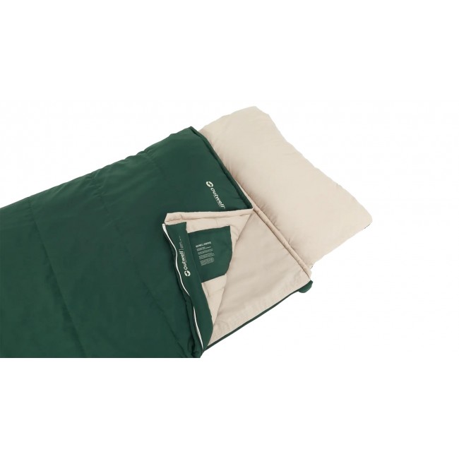 Outwell Contour Prime Adult Rectangular sleeping bag Polyester Green