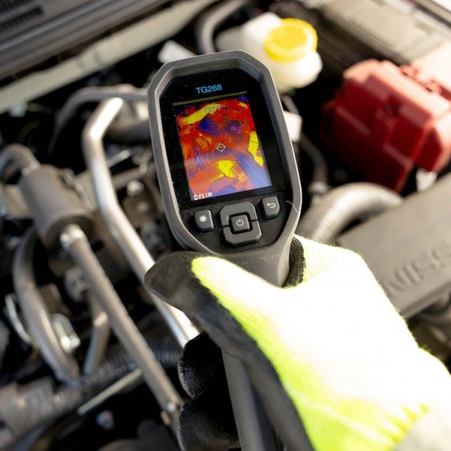 FLIR TG268 Infrarot-Thermometer -25 bis+400 C Black Built-in display LCD 320 x 240 pixels