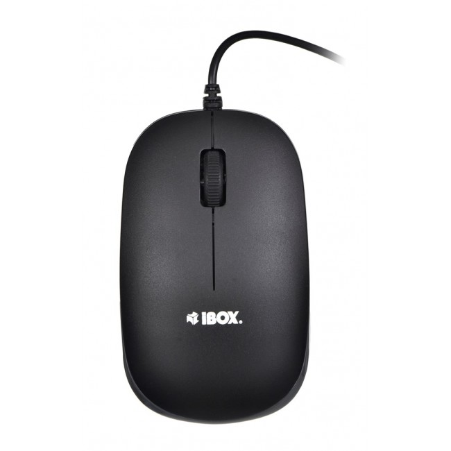 iBox IKMS606 keyboard Mouse included Home USB QWERTY UK English Black