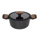 Resto Kitchenware Mon 2.6 L Round Black, Wood Resto Kitchenware Mon 2.6 L Round Black, Wood