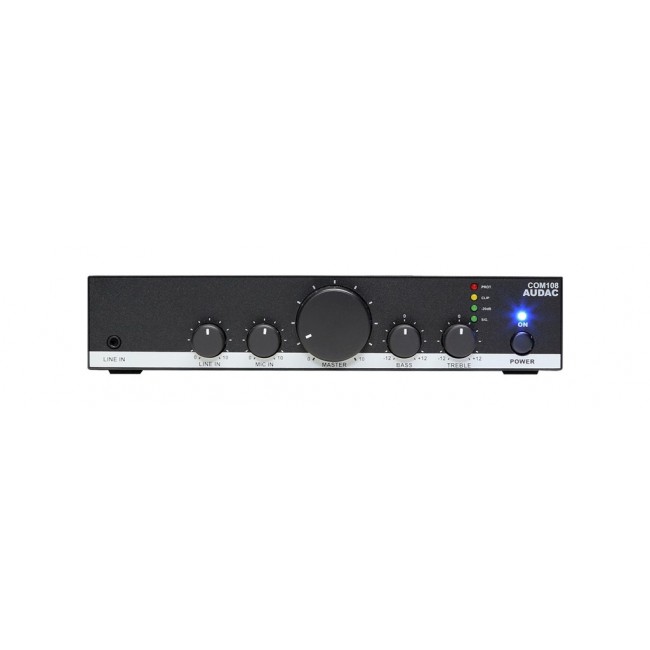 Public address amplifier Audac AUDAC COM108 80W 100V Public address amplifier Audac AUDAC COM108 80W 100V