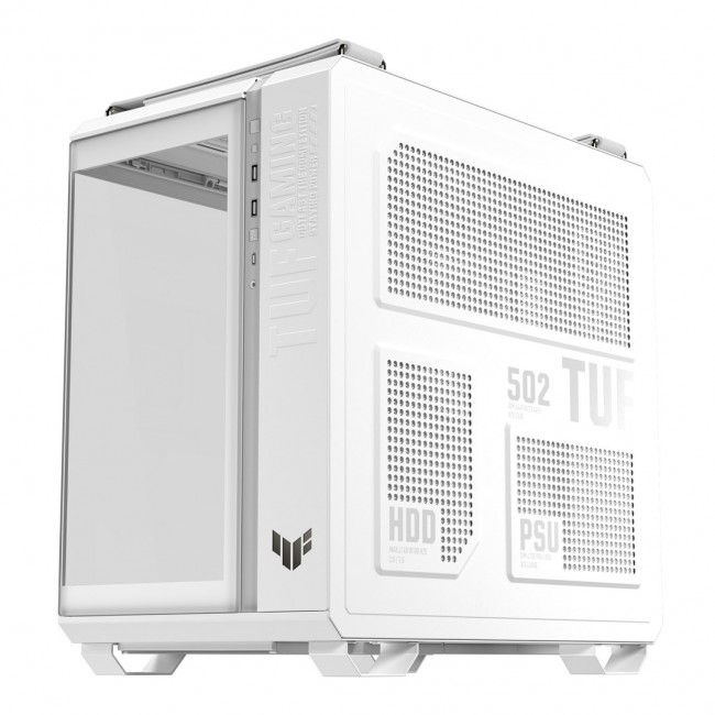 ASUS TUF GAMING GT502 Horizon TG ARGB White Midi Tower ASUS TUF GAMING GT502 Horizon TG ARGB White Midi Tower