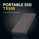 Intenso TX500 2 TB USB Type-C 3.2 Gen 2 (3.1 Gen 2) Brown Intenso TX500 2 TB USB Type-C 3.2 Gen 2 (3.1 Gen 2) Brown