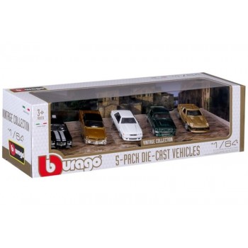 BBU 1:64 BBurago 5pack VintageColl 59150VA 16686