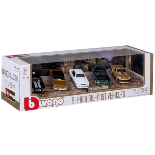 BBU 1:64 BBurago 5pack VintageColl 59150VA 16686 BBU 1:64 BBurago 5pack VintageColl 59150VA 16686