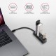 Axagon HUE-M1C interface hub USB 3.2 Gen 1 (3.1 Gen 1) Type-C 5000 Mbit/s Black Axagon HUE-M1C interface hub USB 3.2 Gen 1 (3.1 Gen 1) Type-C 5000 Mbit/s Black