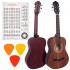 NN AG 34 1/2 ACOUSTIC GUITAR FOR LEARNING TO PLAY MATTE
