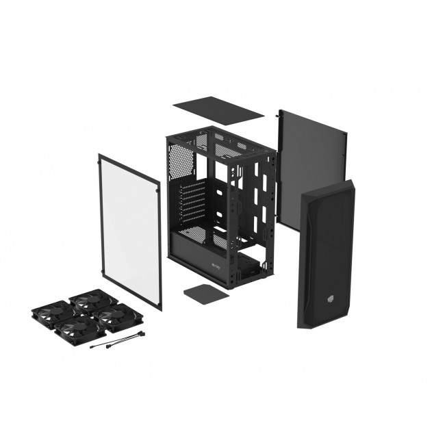 FURY Shobo SH4F Midi Tower Black FURY Shobo SH4F Midi Tower Black