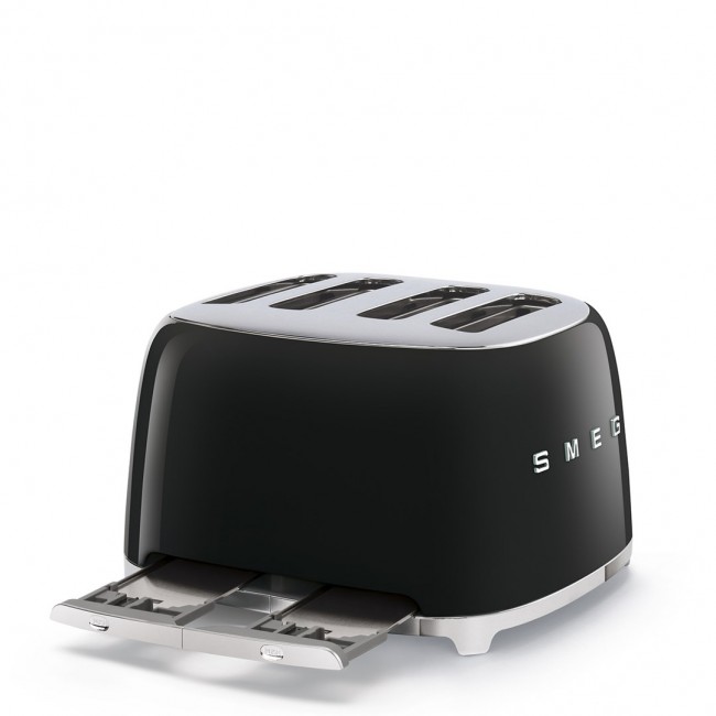 Smeg 50's Style Toaster TSF03BLEU Black