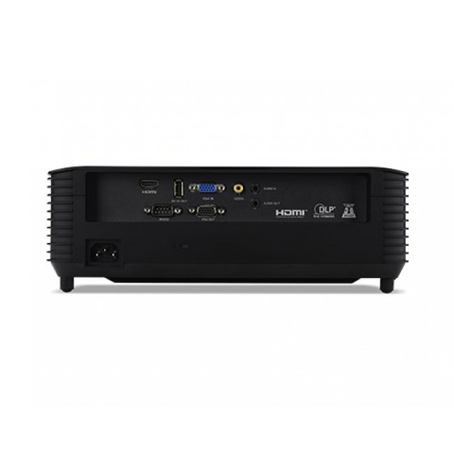 Acer Essential X1228HN Standard throw projector 4800 ANSI lumens DLP XGA (1024x768) Black