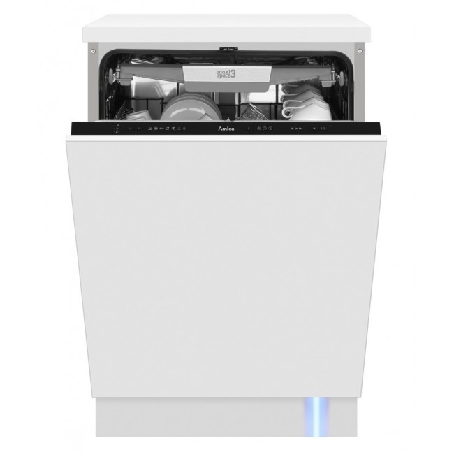 Amica DIM62E6EBqO built-in dishwasher, 14 place settings