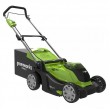 Cordless mower 40V 4Ah 41 cm Greenworks G40LM41K4 - 2504707UB