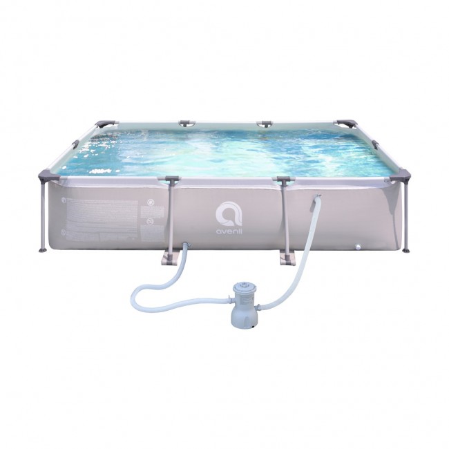 AVENLI grey frame pool, 300x207x66