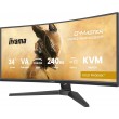 iiyama G-MASTER GCB3486WQSCP-B1 computer monitor 86.4 cm (34