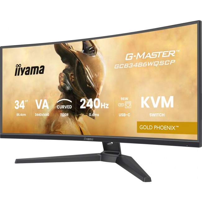 iiyama G-MASTER GCB3486WQSCP-B1 computer monitor 86.4 cm (34