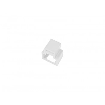 Blokada wtyku RJ45 przed nieautoryzowanym wypięciem, kolor bia y (opakowanie 24 szt. + klucz) ALANTEC