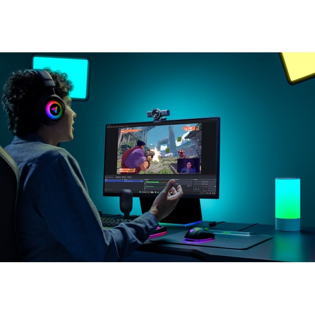Razer Kiyo V2 X webcam 3.7 MP 2560 x 1440 pixels USB Black Razer Kiyo V2 X webcam 3.7 MP 2560 x 1440 pixels USB Black