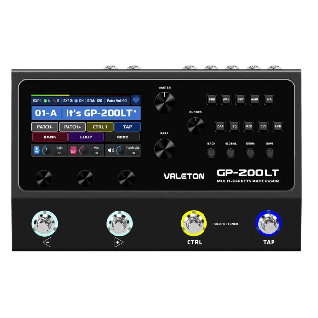 Valeton GP-200LT - multiefekt gitarowy Valeton GP-200LT - multiefekt gitarowy