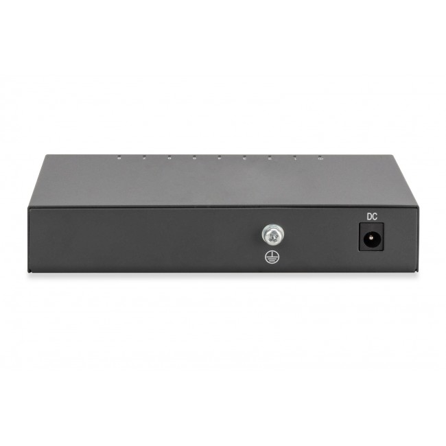 Digitus 8-port Gigabit switch, desktop, unmanaged, metal housing
