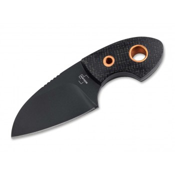 B ker Plus Gnome all Black Copper Knife