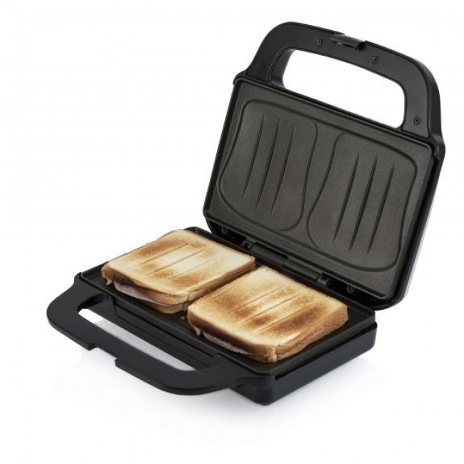 Domo DO9195C sandwich maker 900 W Black, Stainless steel