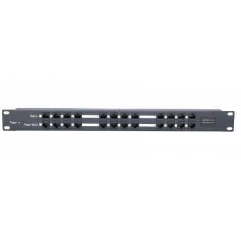 Extralink PoE Injector 12 Port 12x 100Mb/s RJ45, Rackmount