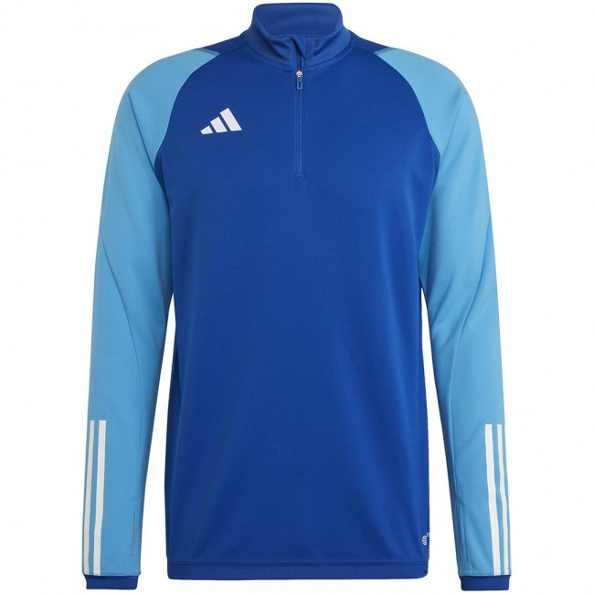 adidas Tiro 23 Competition Training Men's Sweatshirt Top blue HU1309 adidas Tiro 23 Competition Training Men's Sweatshirt Top blue HU1309