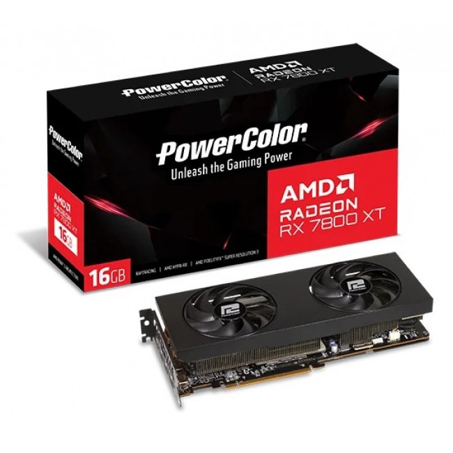 PowerColor RX 7800 XT AMD Radeon RX 7800 XT 16 GB GDDR6 PowerColor RX 7800 XT AMD Radeon RX 7800 XT 16 GB GDDR6