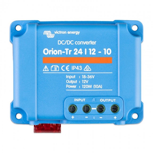 Victron Energy Orion-Tr 24/12-10A 120 W DC/DC converter (ORI241210200R) Victron Energy Orion-Tr 24/12-10A 120 W DC/DC converter (ORI241210200R)