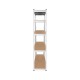 Rebel RB-1250 Metal Storage Rack Cabinet Shelves 175kg x5 180x90x40cm Galvanized Folding MDF Rebel RB-1250 Metal Storage Rack Cabinet Shelves 175kg x5 180x90x40cm Galvanized Folding MDF
