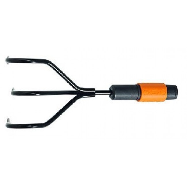 Fiskars QuikFit Black, Orange Hand cultivator Fiskars QuikFit Black, Orange Hand cultivator